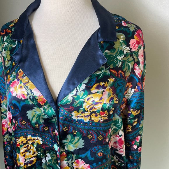 Vintage Victoria's Secret Gold Label Silky Oversized Sleep Shirt M - Picture 9 of 12